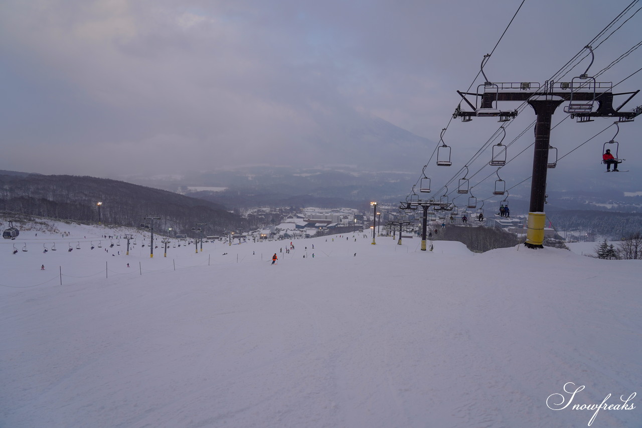 NISEKO UNITED. 本日より、ゲレンデ上部で ニセコグランヒラフ ⇔ ニセコビレッジが連結。滑走エリア拡大中です！